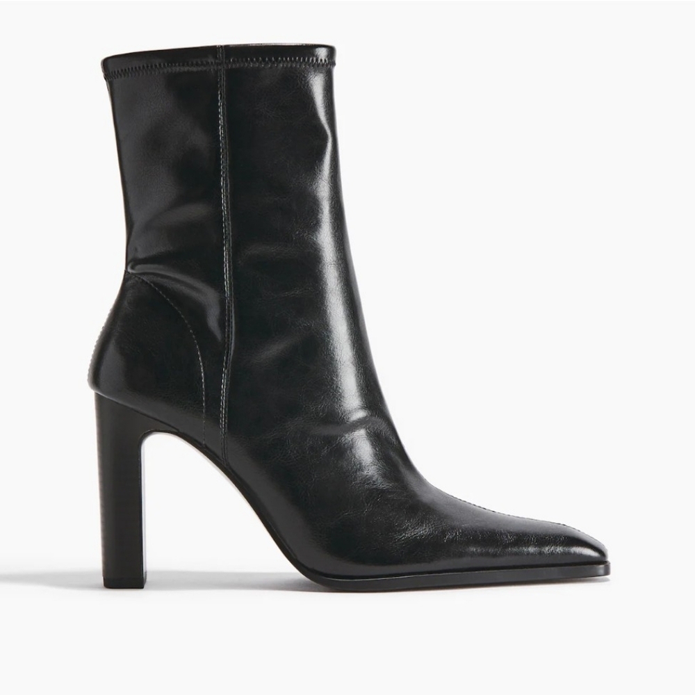 H&M Black Heeled Boots